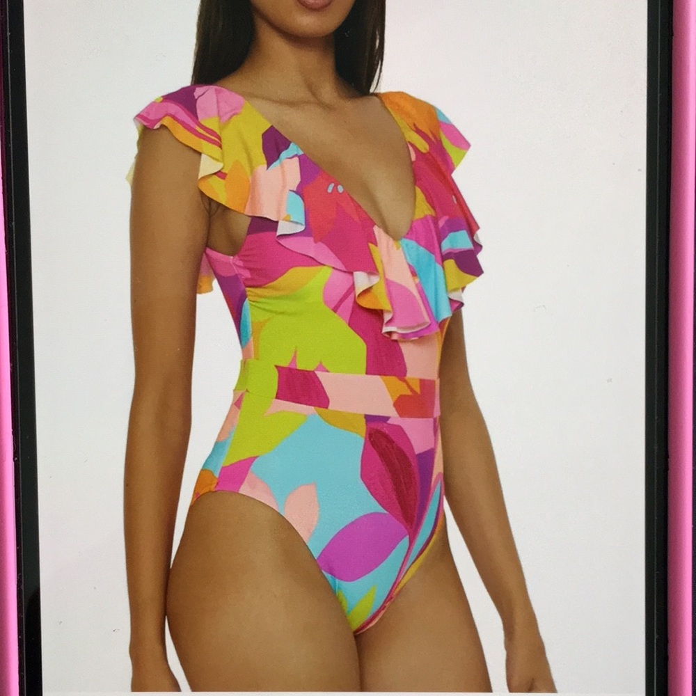 New Swimming suits Trina Turk size 10